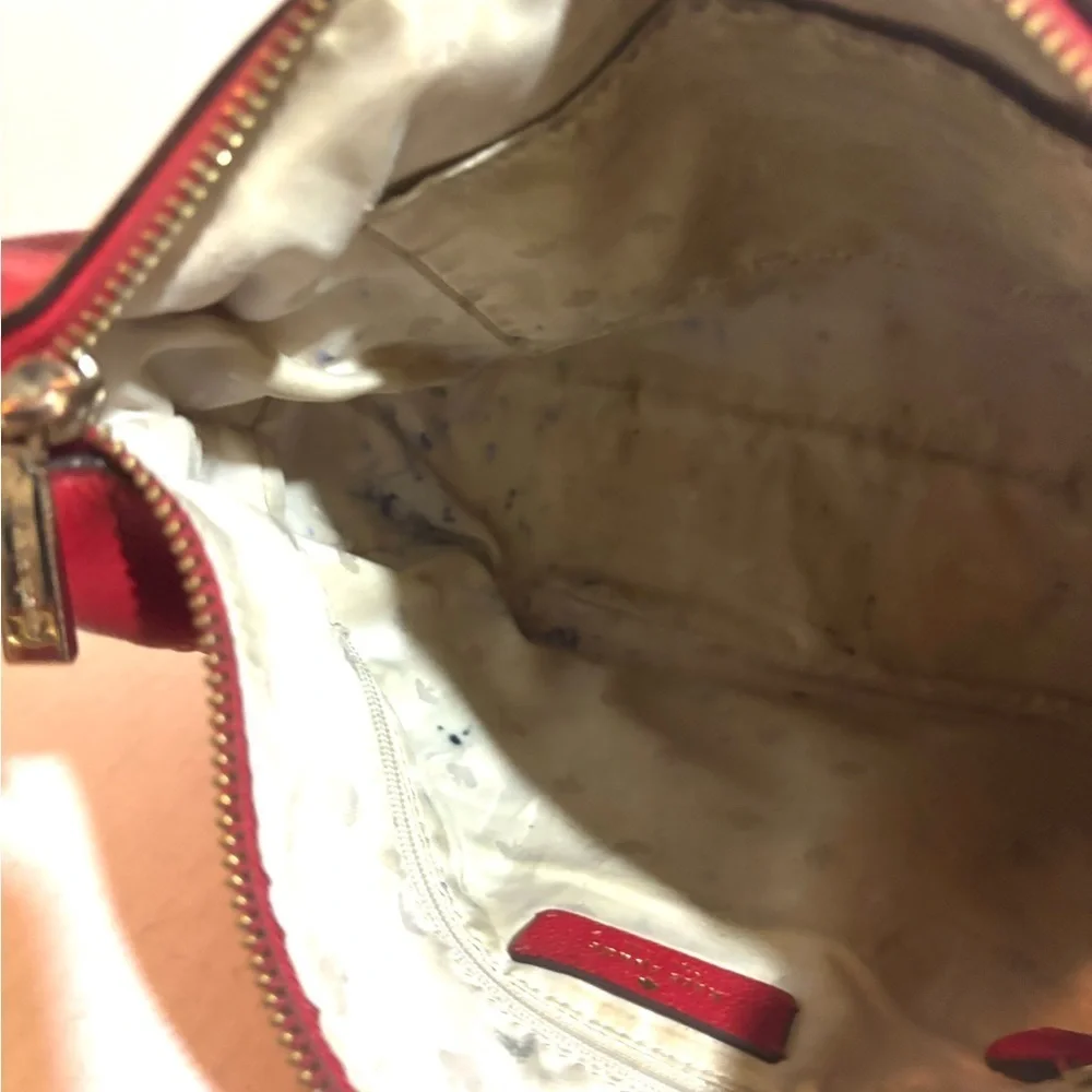 Kate Spade Red Leather crossbody Bag